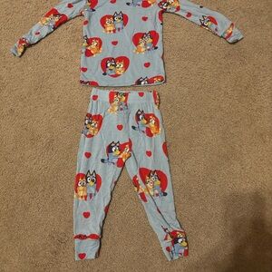 🐾 Bluey Pajama Set